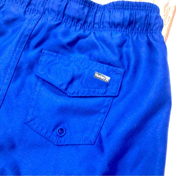 Hurley Swim Trunks Cobalt Blue Sz Small - Picture 8 of 10